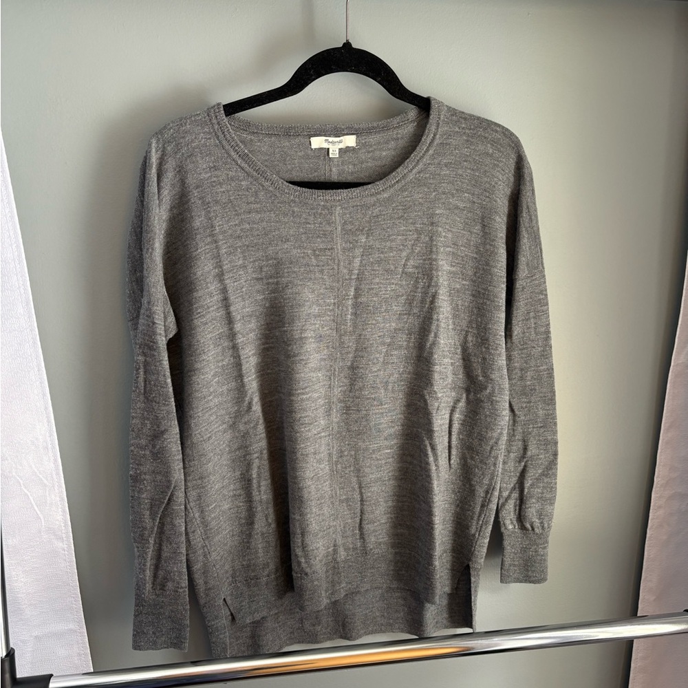 Madewell Merino Wool Gray Women's Sweater